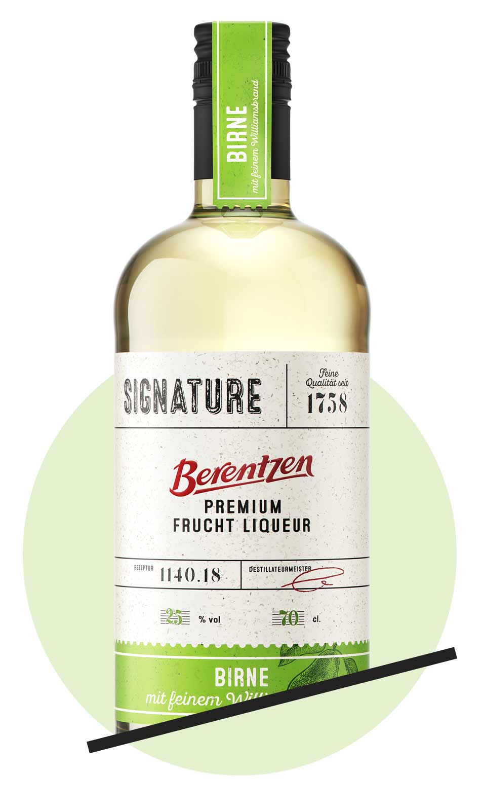 Berentzen Signature Premium Fruchtliqueur, Birne | Verkostungsrunde Spirituosen April 2019 | Mixology Magazin für Barkultur