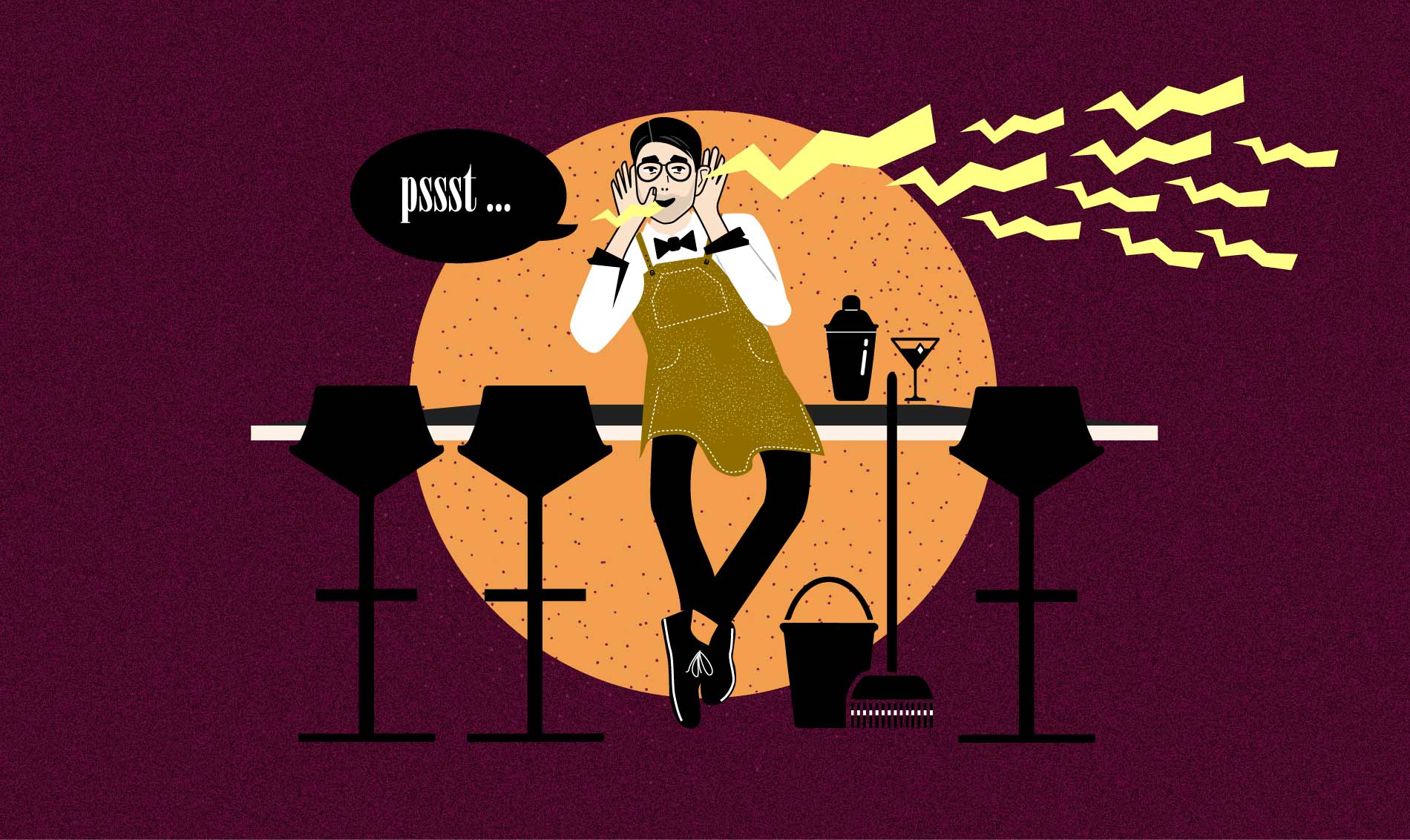 Bartender-Kolumne | Gossip aus dem Nachleben oder dieses Mal: Ein Koffer voll Geld| Mixology — Magazin für Barkultur