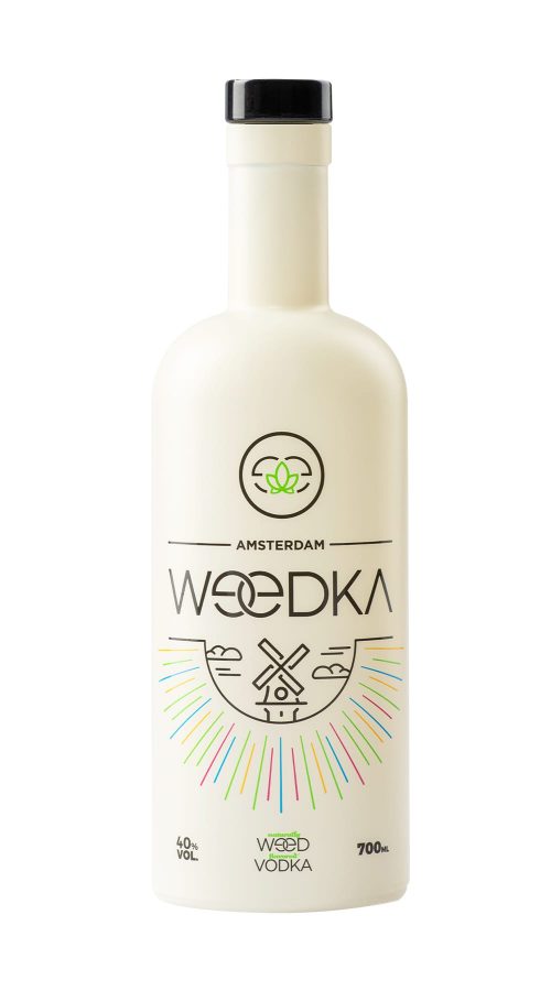 Weedka – mit natürlichem Cannabisöl aromatisierter Vodka aus den Niederlanden