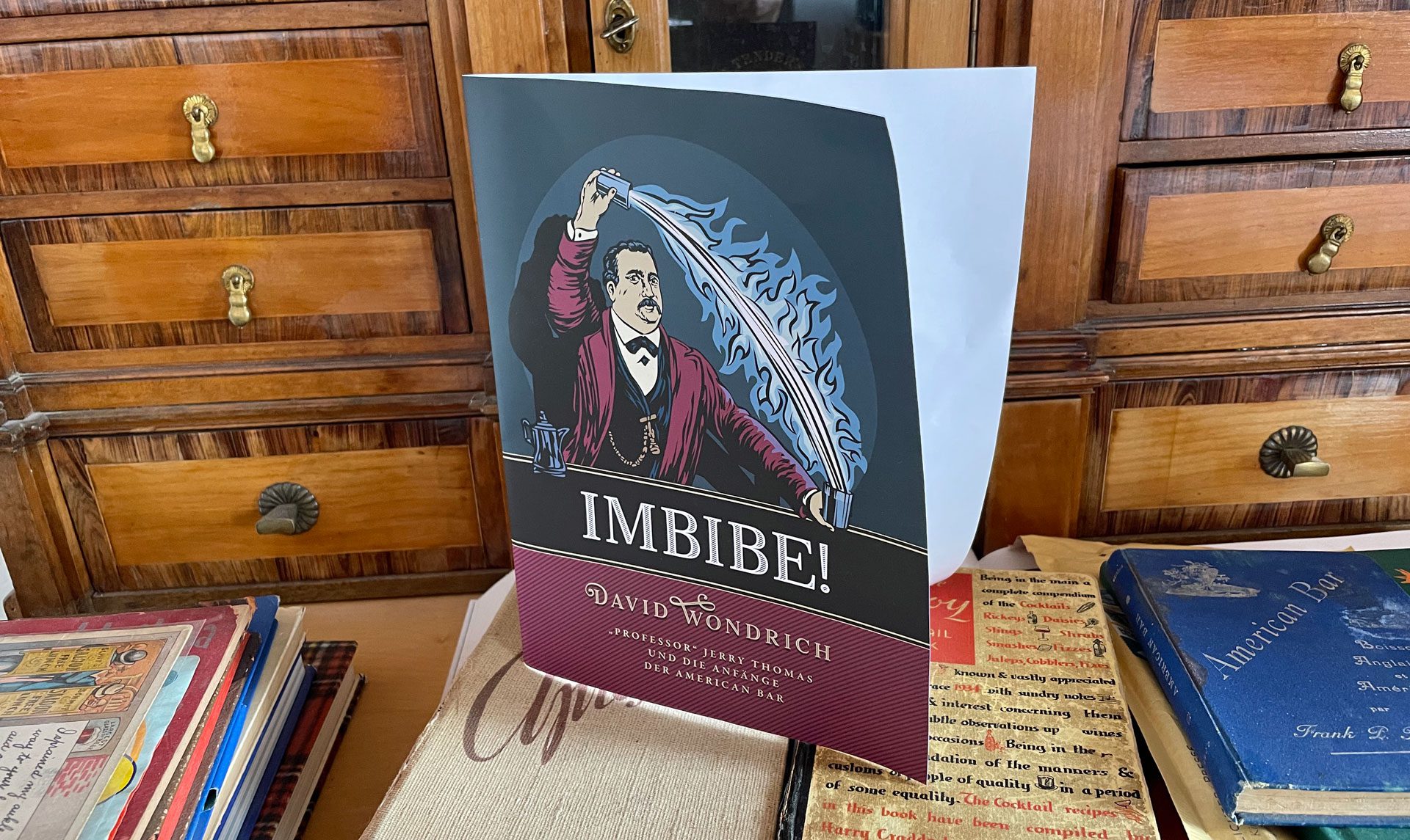 Das Cover der deutschen Ausgabe von Imbibe!