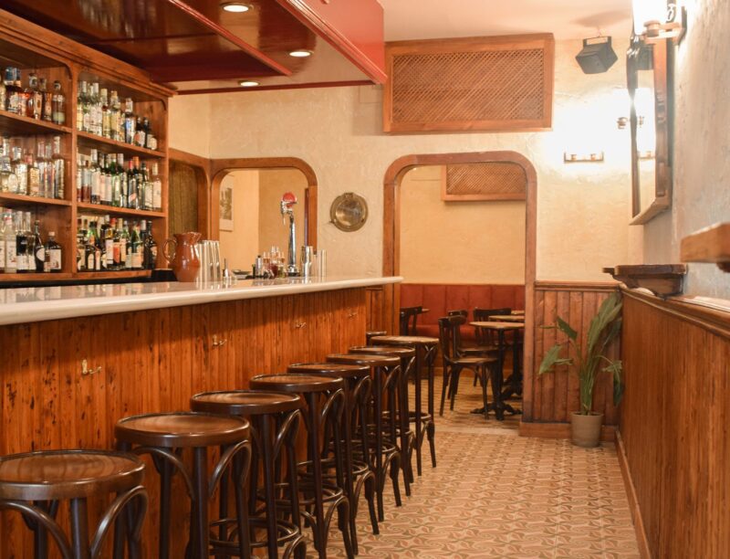 Die Bar 14 de la Rosa in Barcelona hat einen Sherry-Schwerpunkt