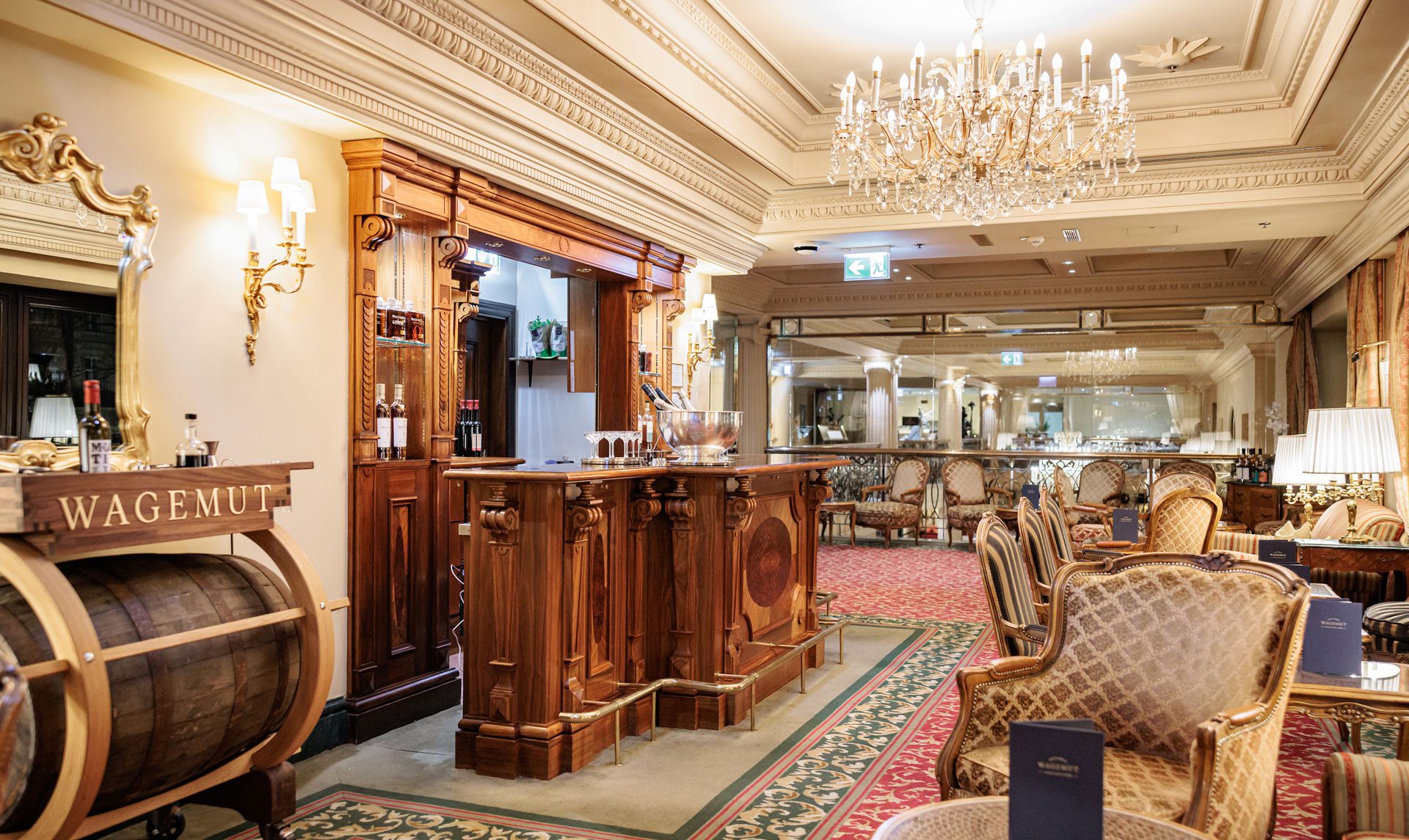 Mit der Wagemut Kavalierbar wird die Bar des Grand Hotel Wien wiederbelebt